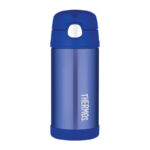Thermos FUNtainer Detská termoska so slamkou - modrá, 355 ml