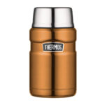 Thermos Style Termoska na jedlo so šálkou - medená, 0,71 l
