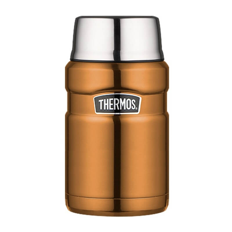 Thermos_173033_170354.jpg Thermos Style Termoska na jedlo so šálkou - medená, 0,71 l – Obrázok 1