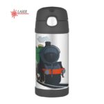 Thermos FUNtainer Detská termoska so slamkou - vlak, 355 ml – Obrázok 4