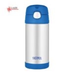Thermos FUNtainer Detská termoska so slamkou - modrá, 355 ml – Obrázok 4