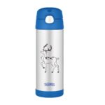 Thermos FUNtainer Detská termoska so slamkou - jeleň, 470 ml – Obrázok 2