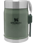 STANLEY Termoska jedálenská s lyžicou/vidličkou The Legendary Classic Food Jar 400 ml Hammertone Green – Obrázok 16