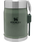 STANLEY Termoska jedálenská s lyžicou/vidličkou The Legendary Classic Food Jar 400 ml Hammertone Green