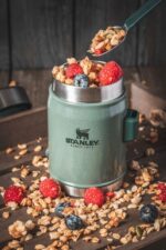 STANLEY Termoska jedálenská s lyžicou/vidličkou The Legendary Classic Food Jar 400 ml Hammertone Green – Obrázok 10