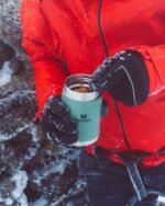 STANLEY Termoska jedálenská s lyžicou/vidličkou The Legendary Classic Food Jar 400 ml Hammertone Green – Obrázok 15