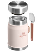 STANLEY Termoska jedálenská s lyžicou/vidličkou The Legendary Classic Food Jar 400 ml Rose Quartz – Obrázok 3