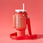 STANLEY Nosička The All-Day Quencher/Cup Carry-All na 1180 ml Hot Coral – Obrázok 7