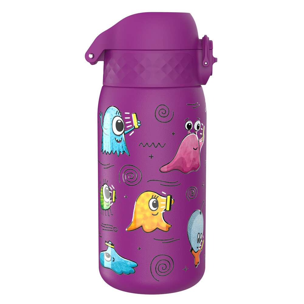 56c0d24af415acd088f1733c0fe8c0c3.jpg ION8 Leak Proof nerezová fľaša Aliens, 400 ml – Obrázok 1