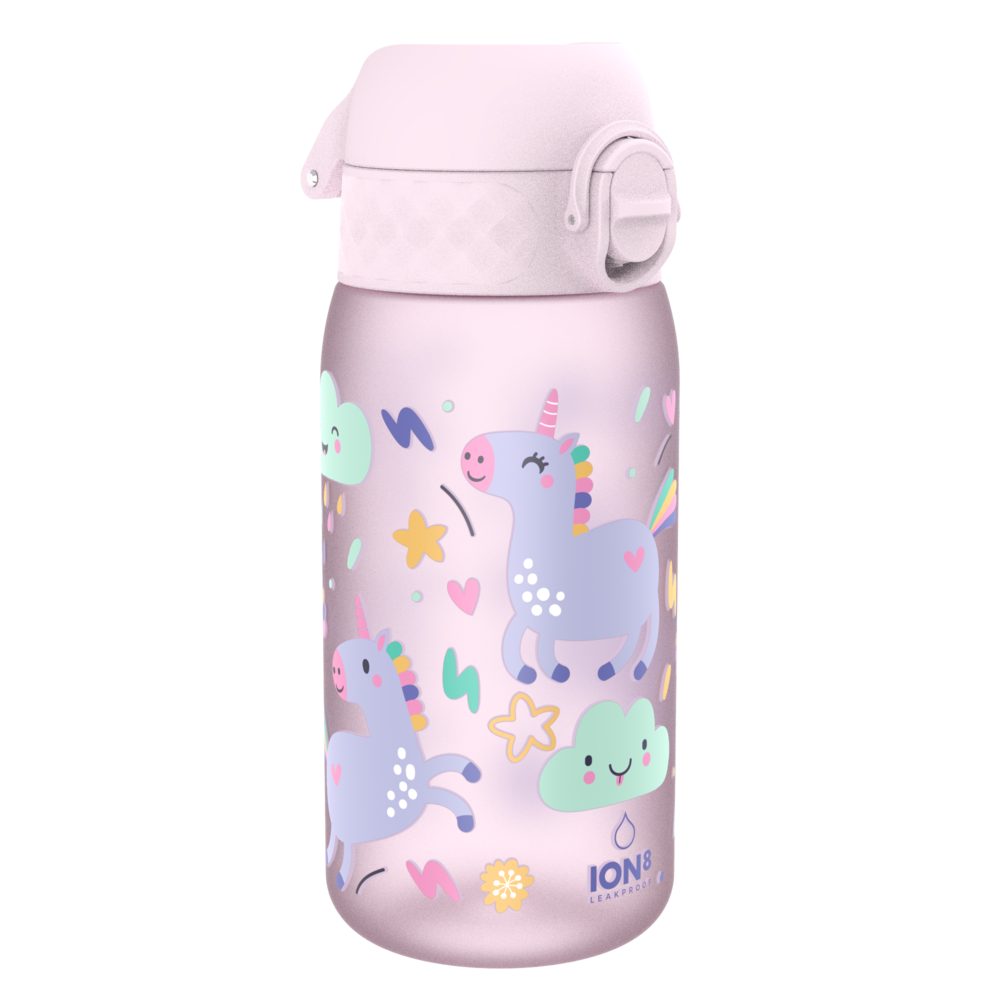 8446d1f90aa1c77cfe4e4138b775edc3.png ION8 Leak Proof fľaša Unicorns, 350 ml – Obrázok 1