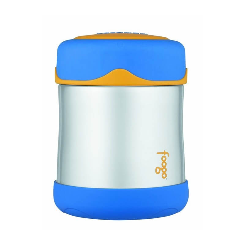 Thermos_113010.jpg Thermos Dojčenská termoska na jedlo - modrá, 290 ml – Obrázok 1