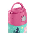 Thermos FUNtainer Detská termoska so slamkou - wild flowers, 355 ml – Obrázok 3