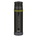 Thermos Mountain FFX Termoska na nápoje s madlom - matne čierna (matt black), 0,9 l