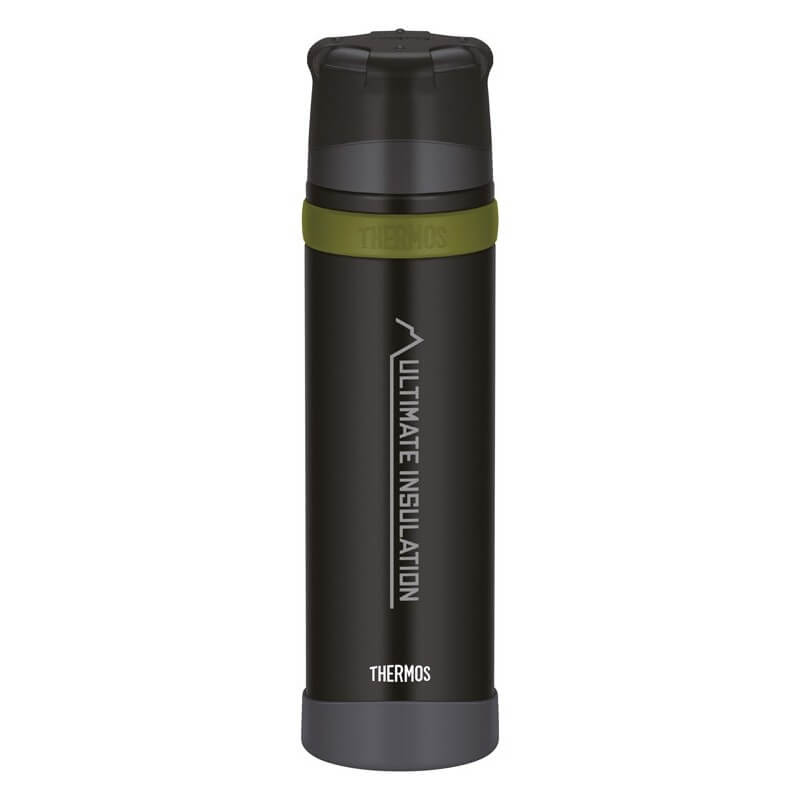 Thermos_150063.jpg Thermos Mountain FFX Termoska na nápoje s madlom - matne čierna (matt black), 0,9 l – Obrázok 1