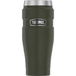 Thermos Style Vodotesný termohrnček, vojenská zelená, 470 ml