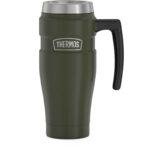 Thermos Style Vodotesný termohrnček s madlom, vojenská zelená, 470 ml