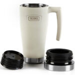 Thermos Vodotesný termohrnček s madlom - sandstone (pieskovcová), 470 ml – Obrázok 3