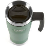 Thermos Vodotesný termohrnček s madlom - smrkovo zelená, 470 ml – Obrázok 3