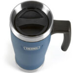 Thermos Vodotesný termohrnček s madlom - námornícka modrá, 470 ml – Obrázok 3