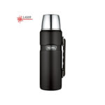 Thermos Style Termoska na nápoje s madlom - matne čierna, 1,2 l