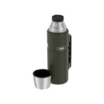 Thermos Style Termoska na nápoje s madlom - vojenská zelená, 1,2 l – Obrázok 3