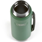 Thermos Termoska na nápoje a jedlo s madlom - smrkovo zelená, 1,2 l – Obrázok 4