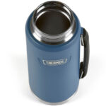 Thermos Termoska na nápoje a jedlo s madlom - námornícka modrá, 1,2 l – Obrázok 3