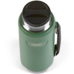 Thermos Termoska na nápoje a jedlo s madlom - smrkovo zelená, 1,2 l – Obrázok 2