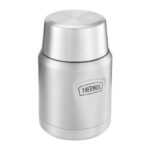 Thermos Termoska na jedlo so skladacou lyžicou a šálkou, nerez, 470 ml – Obrázok 2