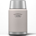 Thermos Termoska na jedlo so skladacou lyžicou a šálkou - sandstone (pieskovcová), 0,71 l – Obrázok 2