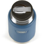 Thermos Termoska na jedlo so skladacou lyžicou a šálkou - námornícka modrá, 0,71 l – Obrázok 2