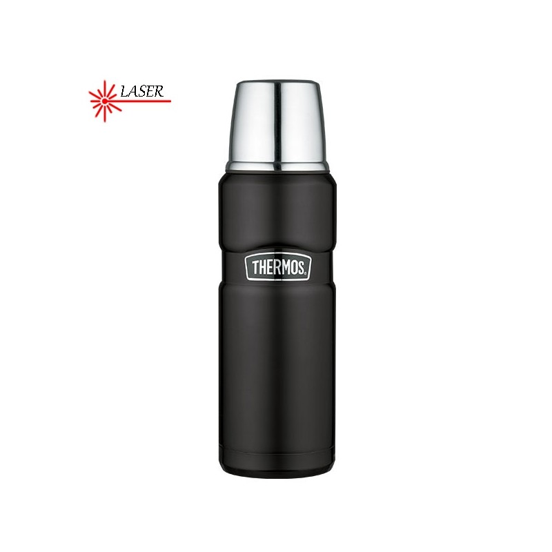dobra-termoska-1.jpg Thermos Style Termoska na nápoje - matne čierna, 470 ml – Obrázok 1