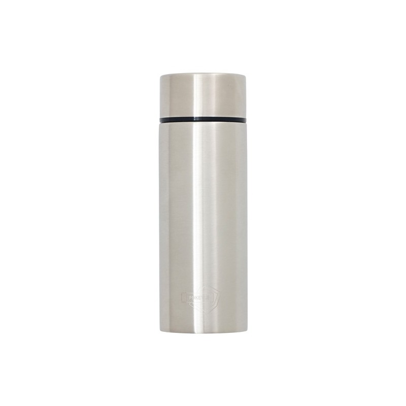kapesni-termohrnek-poketle.jpg Thermos Vreckový termohrnček POKETLE - nerez, 120 ml – Obrázok 1