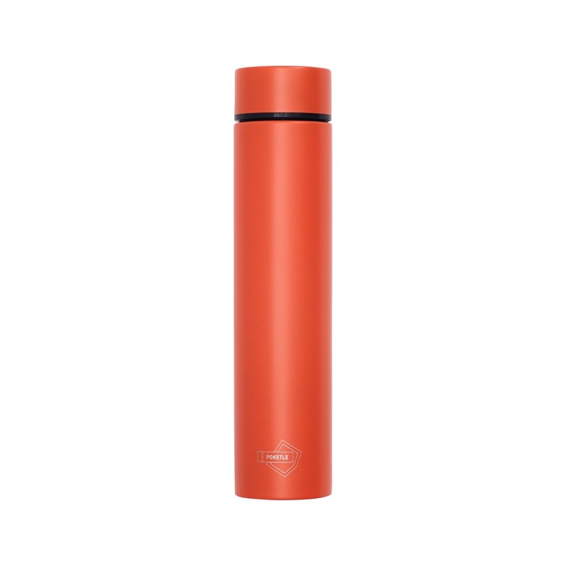kapesni-termoska-poketle.jpg Thermos Vreckový termohrnček POKETLE - coral pink, 180 ml – Obrázok 1