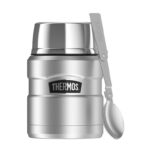 Thermos Style Termoska na jedlo so skladacou lyžicou a šálkou - nerez, 470 ml – Obrázok 5